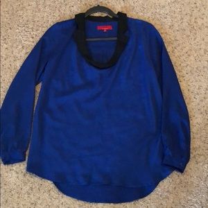 Saks Fifth Avenue Blue Blouse